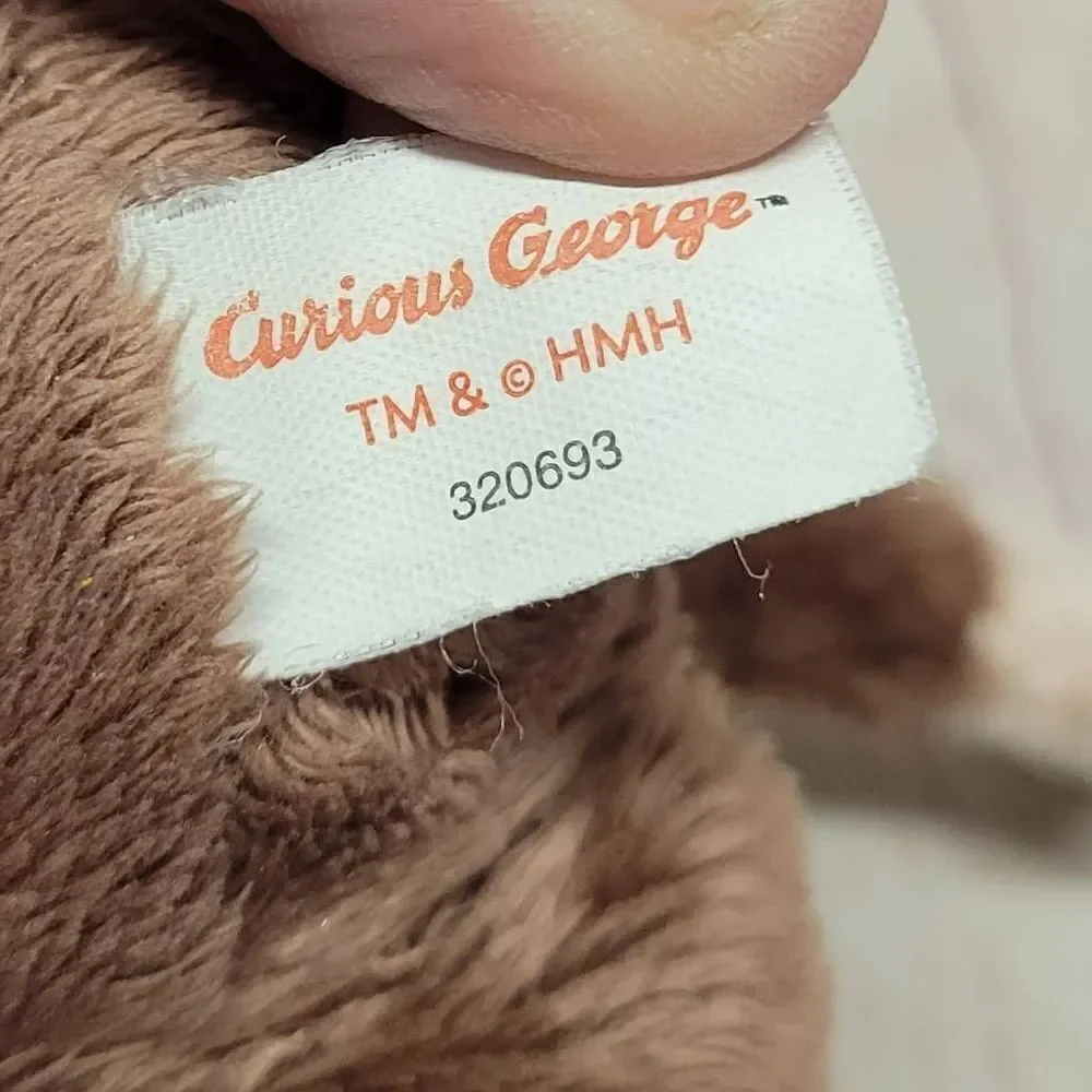 Curious George Classic Plush Stuffed Animal 8